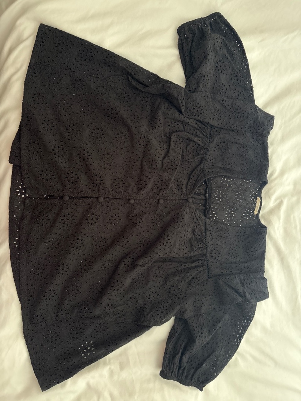 blouse- eyelet